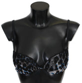 Roberto Cavalli Black Lace Reggiseno Nylon Bra Underwear - IT3 | M - Bras