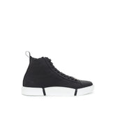 Roberto Cavalli Elegant Suede Sneakers in Chic Black - Sneakers