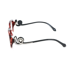 Roberto Cavalli Red Plastic Glasses (Frames)