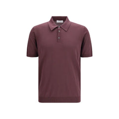 Roberto Collina Purple Cotton Polo Shirt - IT48 | M