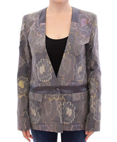 Roberto Fragata Multicolor Silk Floral Cotton Blazer - Sport Jackets