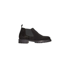 Roberto Pepe Luxury Black Calfskin Men Boot - Boots