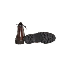 Roberto Pepe Luxury Brown Calfskin Men Boot - Boots