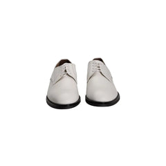 Roberto Pepe Luxury White Calfskin Men Loafer - Flats