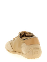 Roger Vivier Beige Calfskin High Top Sneakers - EU40/US10