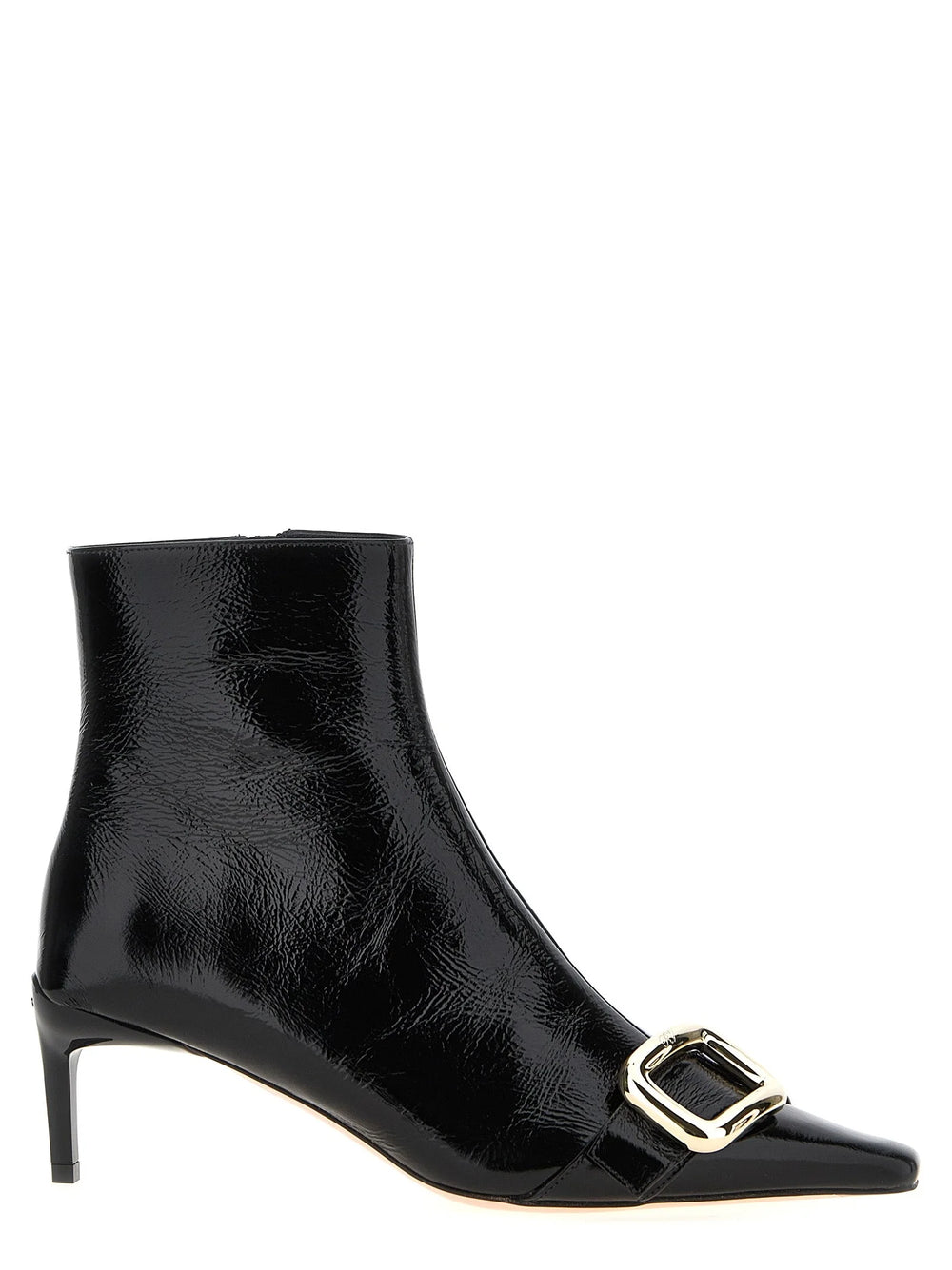 Roger Vivier Black Calfskin Ankle Boots - EU39/US9