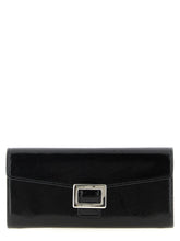 Roger Vivier Black Calfskin Cardholder