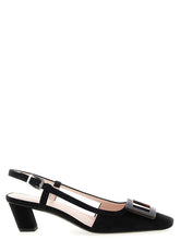Roger Vivier Black Goatskin Mid Heel Pumps - EU36/US6