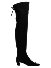Roger Vivier Black Goatskin Over The Knee - EU38.5/US8.5