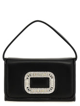 Roger Vivier Black Lamb Leather Handbag