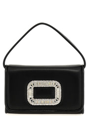 Roger Vivier Black Lamb Leather Handbag