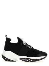 Roger Vivier Black Polyester Athletic Sneakers