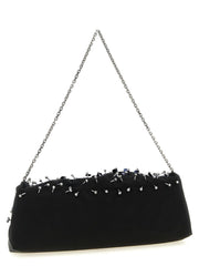 Roger Vivier Black Viscose Clutch Bag