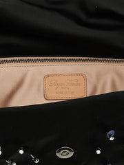 Roger Vivier Black Viscose Clutch Bag