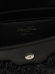 Roger Vivier Black Viscose Clutch Bag