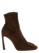 Roger Vivier Brown Lamb Leather Ankle Boots - EU39.5/US9.5
