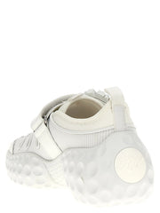 Roger Vivier White Polyamide Athletic Sneakers - EU40/US10