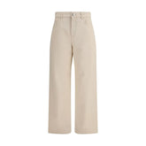 Rohe Beige Cotton Casual Pants