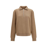 Rohe Beige Wool Oves Aries Polo Shirt
