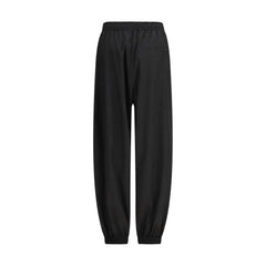 Rohe Black Polyester Joggers (Workout Pants)