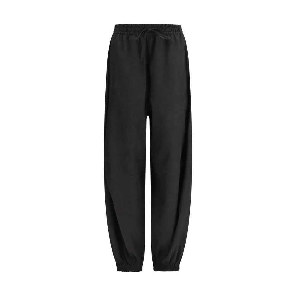 Rohe Black Polyester Joggers (Workout Pants)