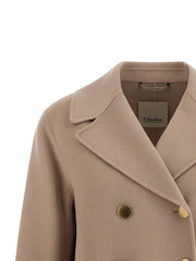’S Max Mara Beige Virgin Wool Blazer