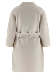 ’S Max Mara Beige Virgin Wool Coat