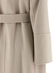 ’S Max Mara Beige Virgin Wool Coat