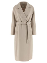 ’S Max Mara Bézs Virgin Wool Kabát