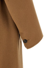 ’S Max Mara Brown Virgin Wool Coat - IT46