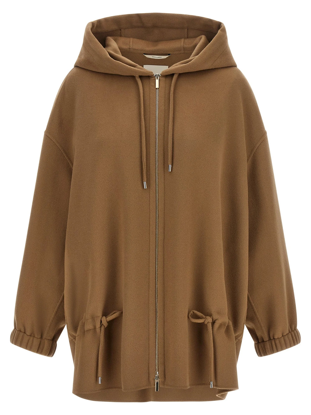 ’S Max Mara Brown Wool Coat