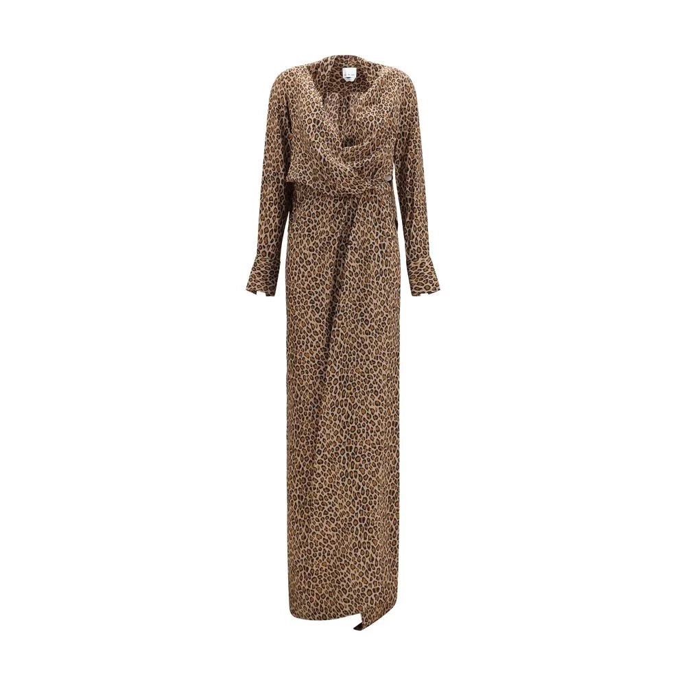 SA SU PHI Beige Silk Long Dress - IT36 | XS