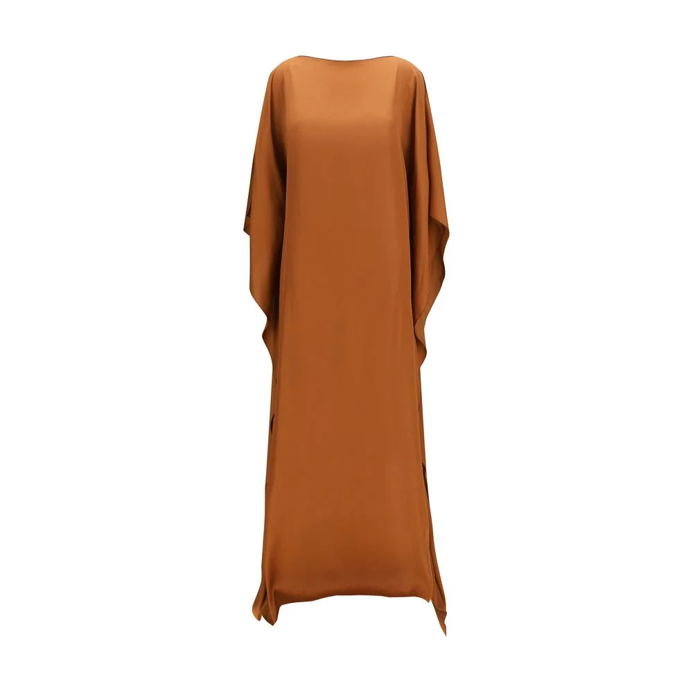 SA SU PHI Brown Viscose Long Dress - IT40 | M