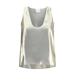 SA SU PHI Gold Silk Top - IT40 | M