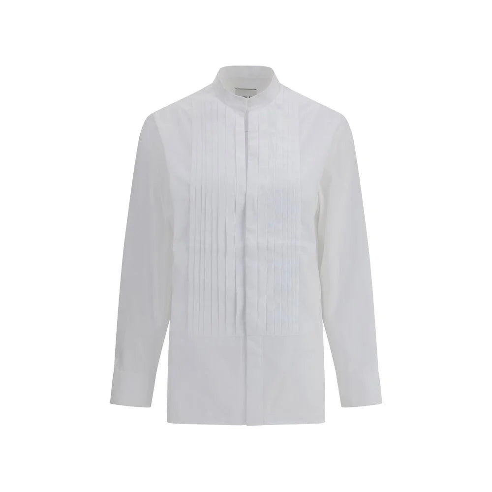 SA SU PHI White Cotton Dress Shirt