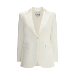 SA SU PHI White Silk Blazer - IT44 | L