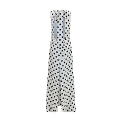 SA SU PHI White Silk Long Dress - IT40 | M