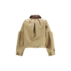Sacai Beige Cotton Bomber - 2