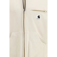 Sacai beige sweatshirts i bomull - 3