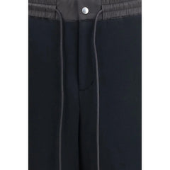 Pantalon de sport en coton noir Sacai - 1