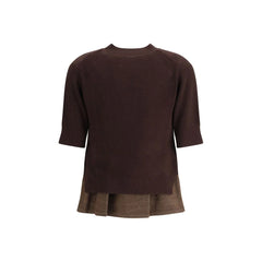 Sacai Blue Cotton Sweatshirt - 2