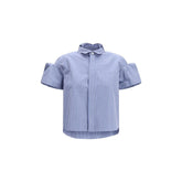 Sacai Blue Polyester Shortsleeve Shirt - 3