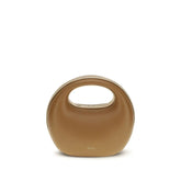 Sacai Brown Calf Leather Bos Taurus Handbag