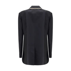 Sacai Double-breasted Blazer with double revers - 2 - Coats & Jackets