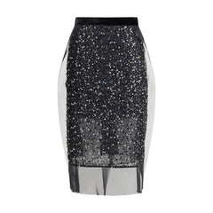 Sacai Sequin Embroidery Skirt - 1 - Skirts