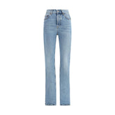Saint Laurent 90s-inspired slim-fit jeans in denim - W25