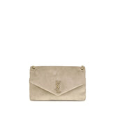 Saint Laurent Beige Calf Leather Bos Taurus Shoulder Bag