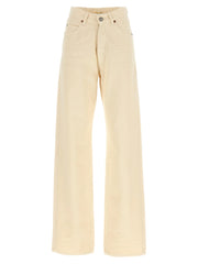 Saint Laurent Beige Cotton Jeans Denim - 25