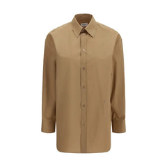 Saint Laurent Beige Cotton Shirt
