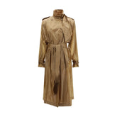 Saint Laurent Beige Polyamide Regenjas - IT38 | S